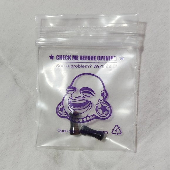 BNIP Yellow Tiger's Eye Stone Plugs 6g - Picture 2 of 3